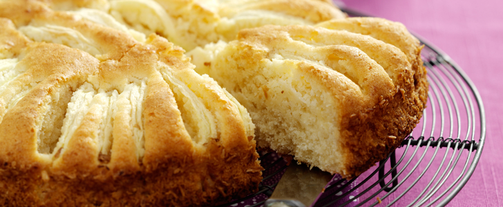 Recept på Glutenfri äpplekaka