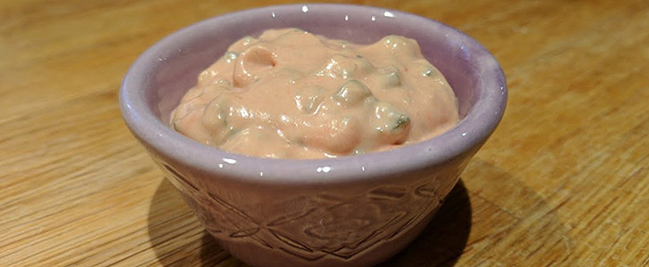 Recept på Glutenfri hamburgerdressing