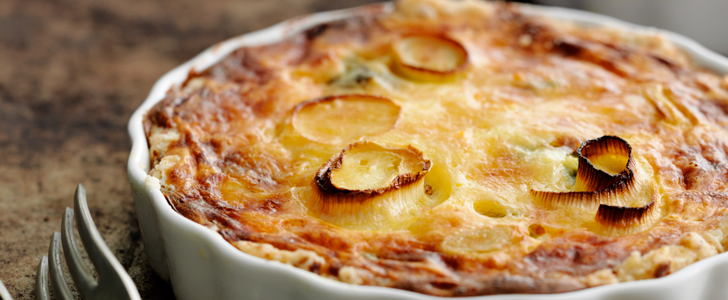 Recept på Räk och sparrispaj