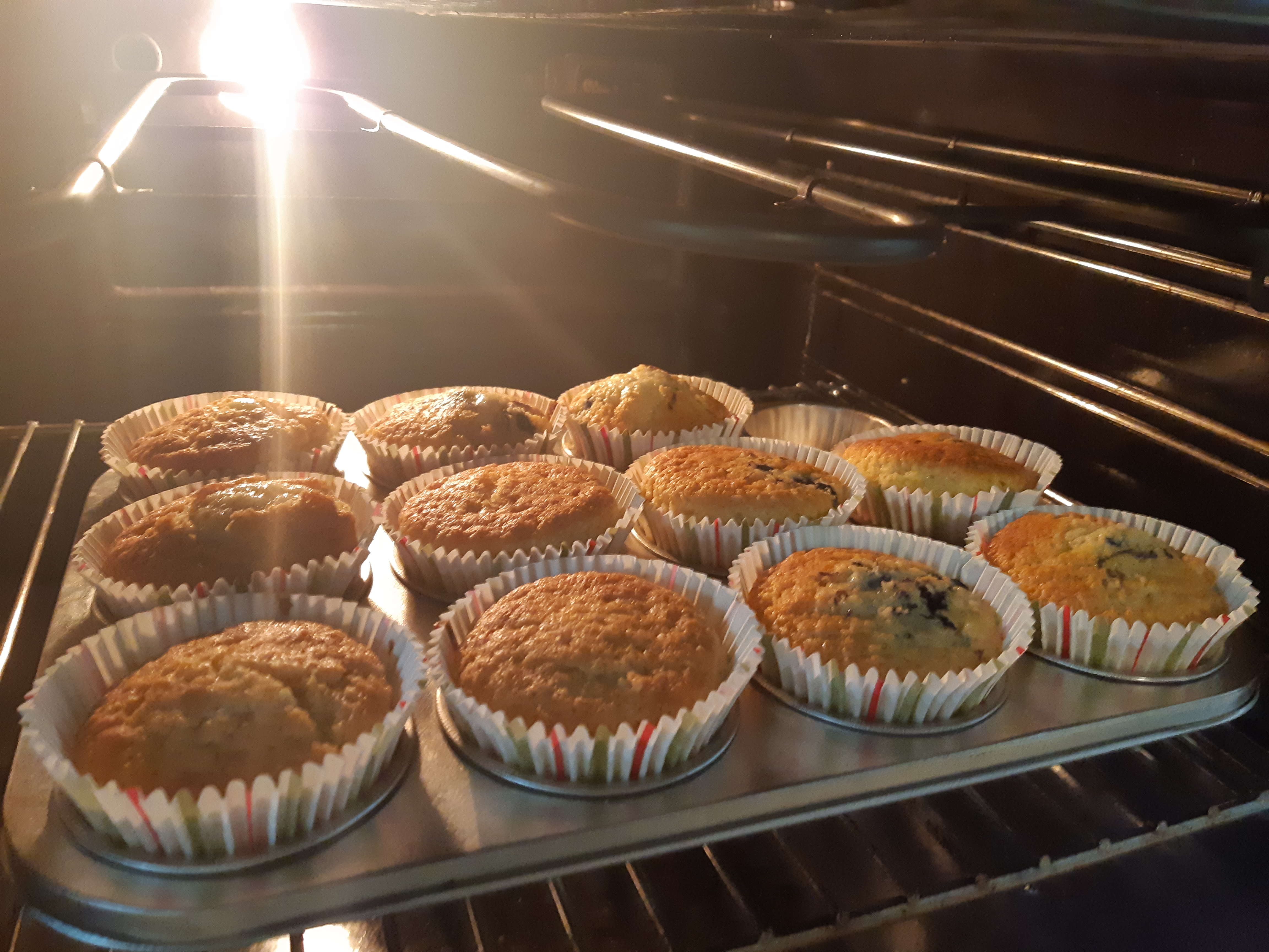 Recept på Helenas Fluffiga glutenfria muffins