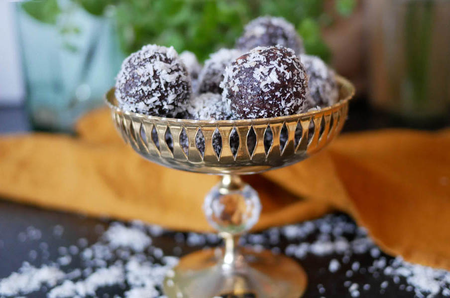 Recept på Hälsosamma chokladbollar