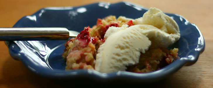 Recept på Rabarberkaka