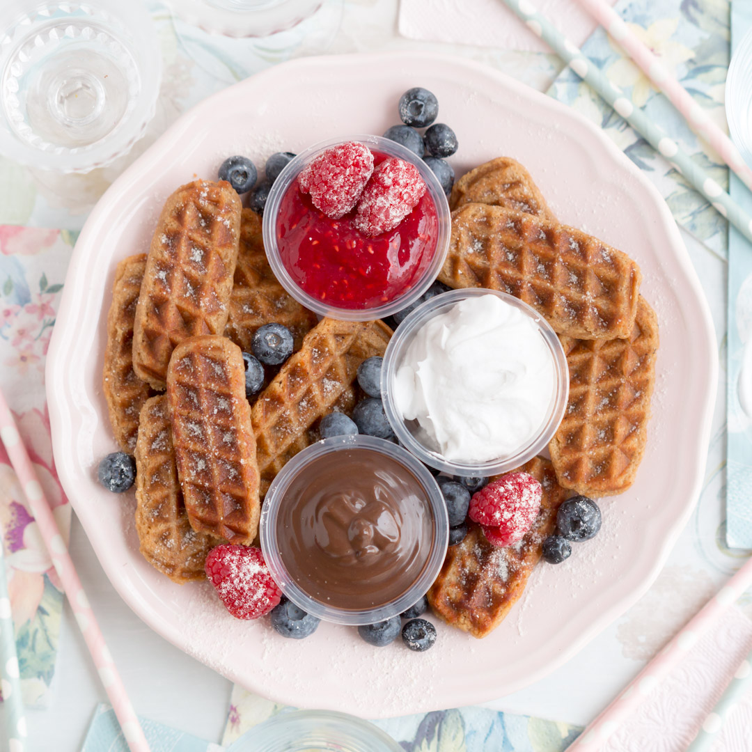 Recept på Våfflor på 3 ingredienser