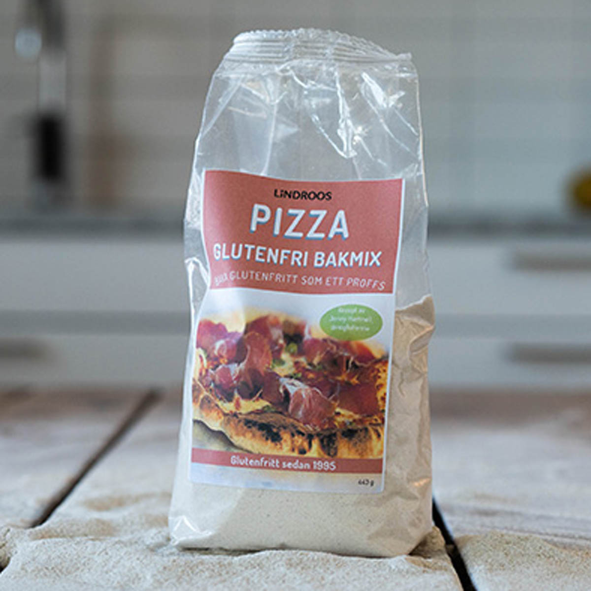 Lindroos mjölmix pizza för 58,00 kr