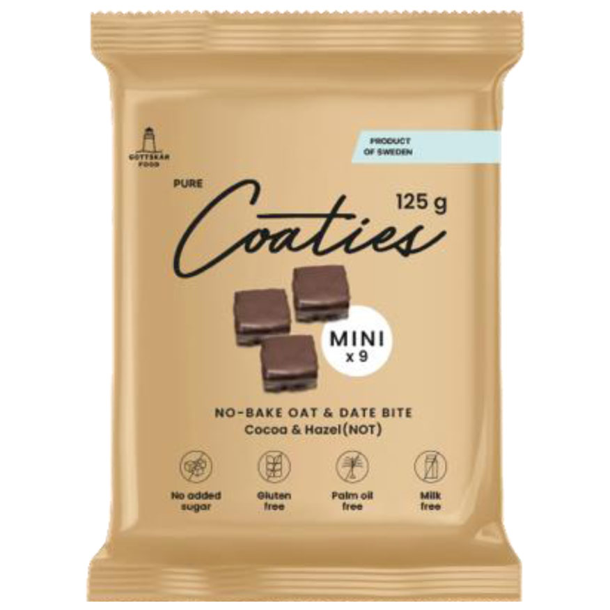 Coaties Good bites kakao/hasselNOT 9-pack för 34,00 kr