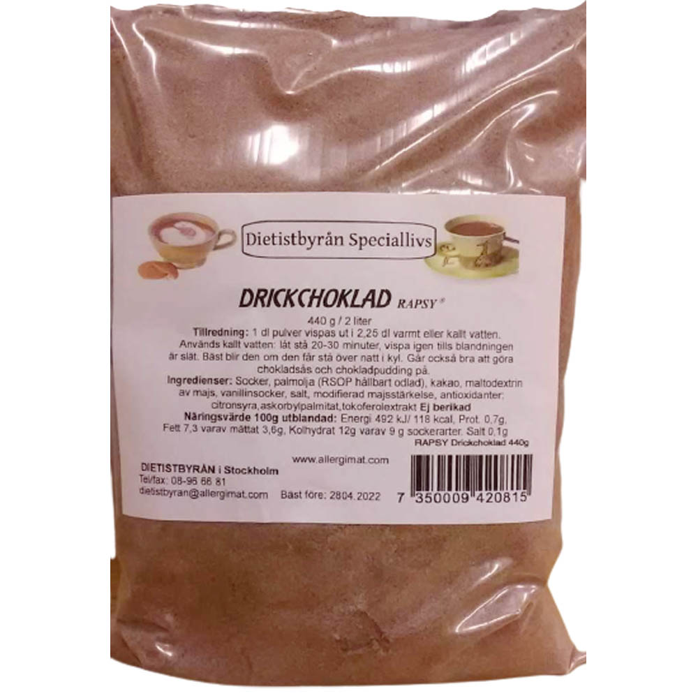 Rapsy Drickchoklad  LP för 61,00 kr