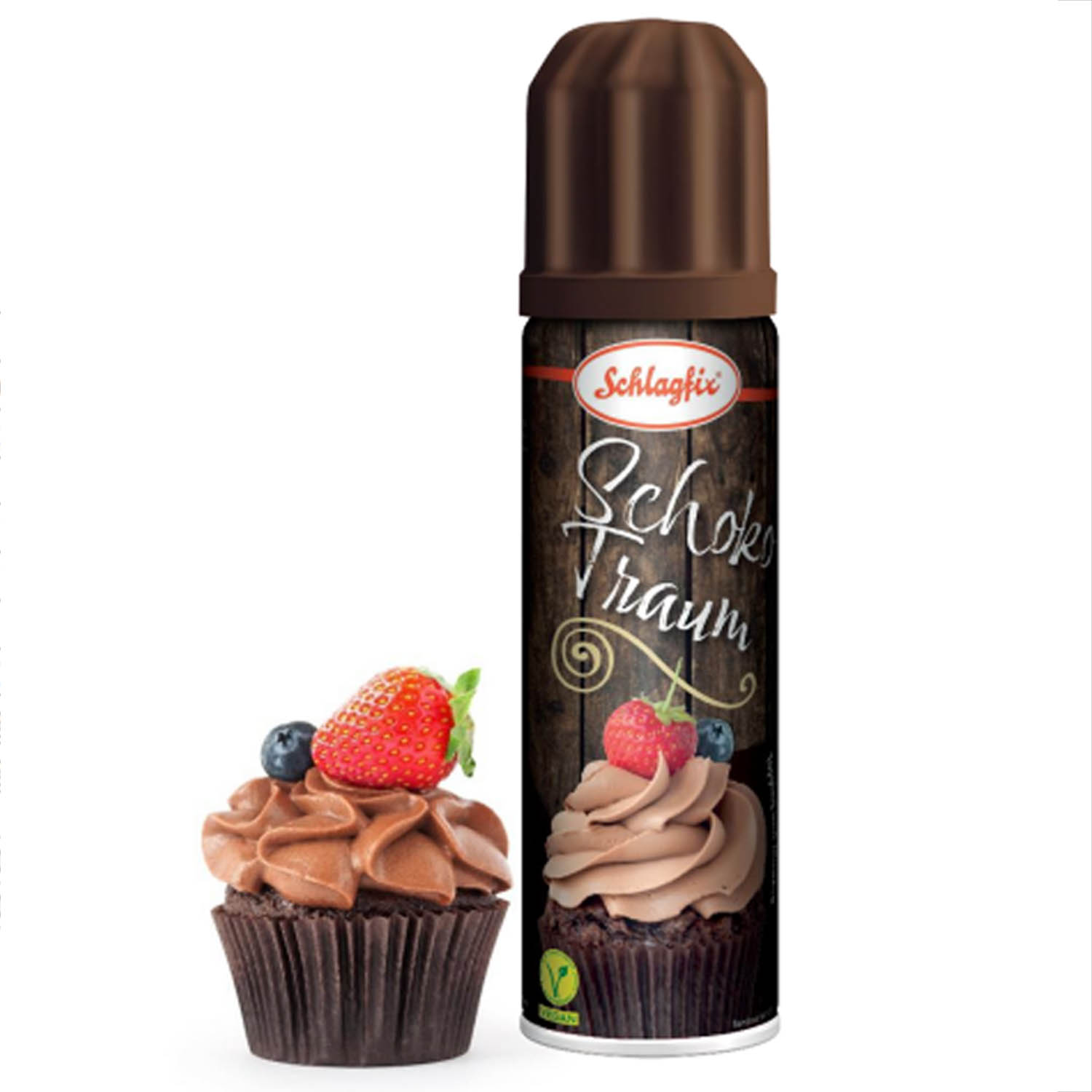 Schlagfix spraygrädde  Choklad LP för 43,00 kr